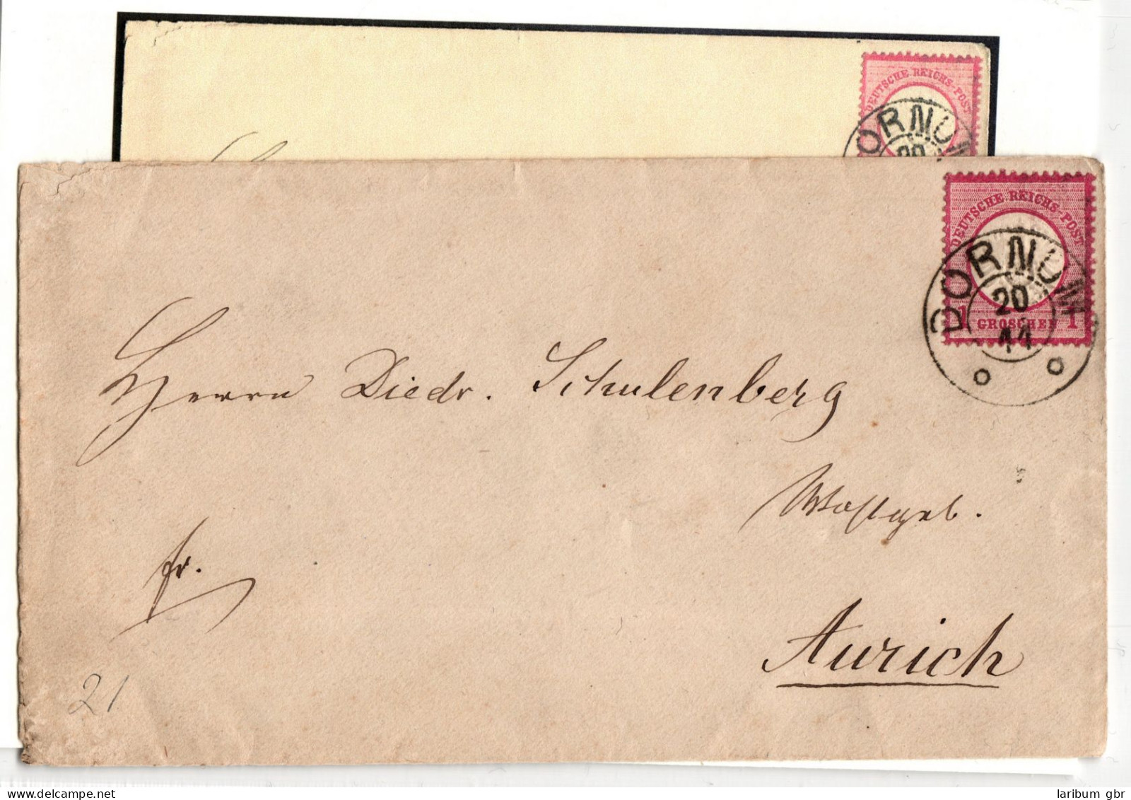 Deutsches Reich 19 Auf Brief Hannover K2, Befund Sommer BPP #HG605 - Sonstige & Ohne Zuordnung