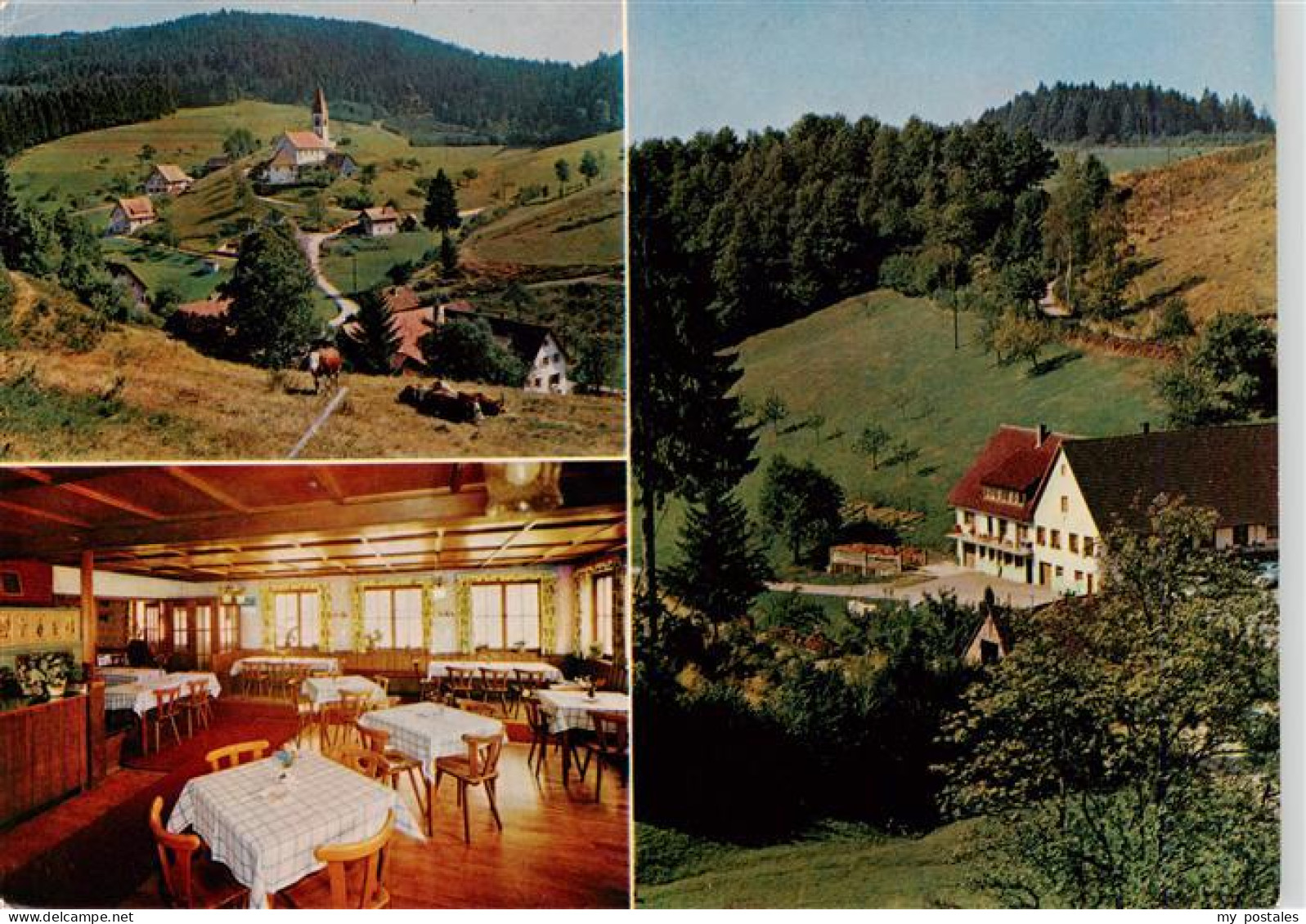 73930374 St_Roman_Wolfach Gasthof Pension Adler Panorama Schwarzwald - Wolfach