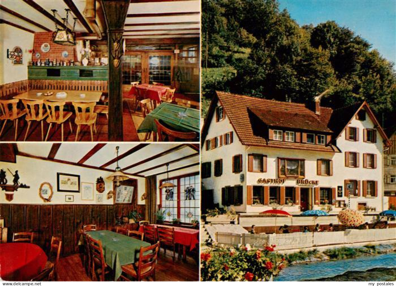 73930356 Schiltach Gasthof Pension Zur Bruecke Restaurant - Schiltach