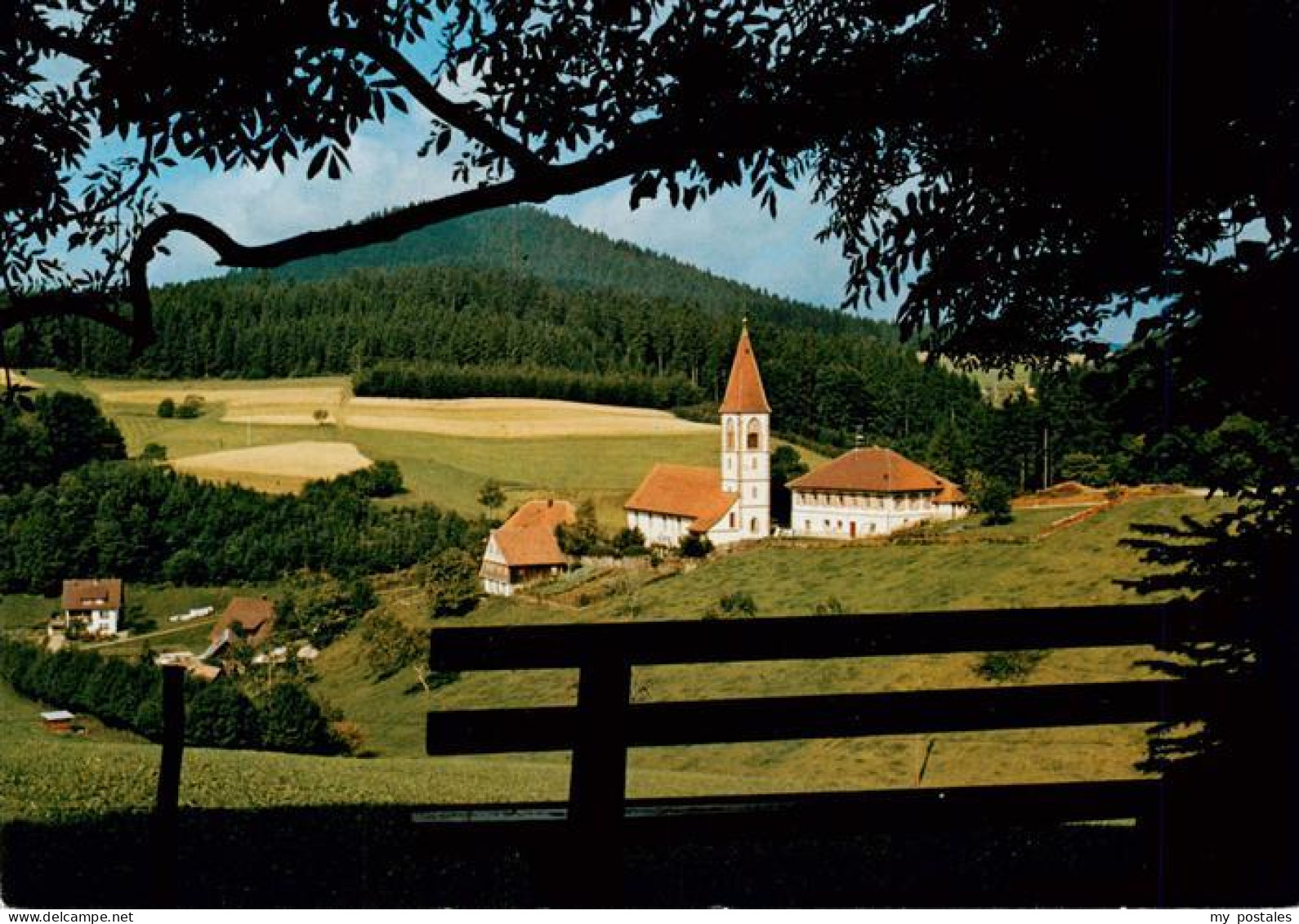 73930314 St_Roman_Wolfach Panorama Mit Katholischer Pfarrkirche - Wolfach