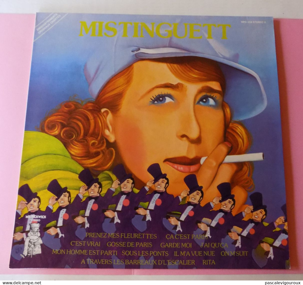 Disque Vinyle 33T Mistinguett ‎– Mistinguett - Autres - Musique Française