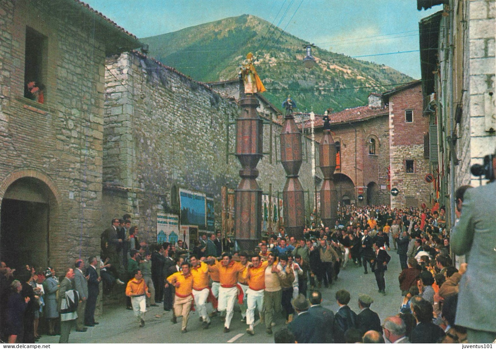 CPSM Gubbio Maggio-Timbre   L2871 - Andere & Zonder Classificatie