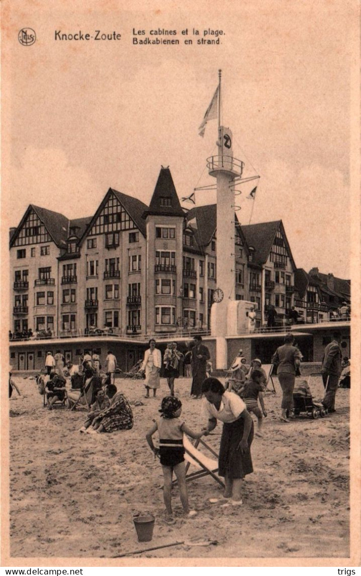 Knocke Zoute - Badkabienen En Strand - Knokke