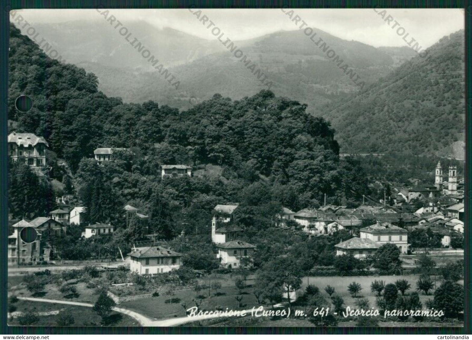 Cuneo Roccavione FORI ARCHIVIO Foto FG Cartolina KV8644 - Cuneo