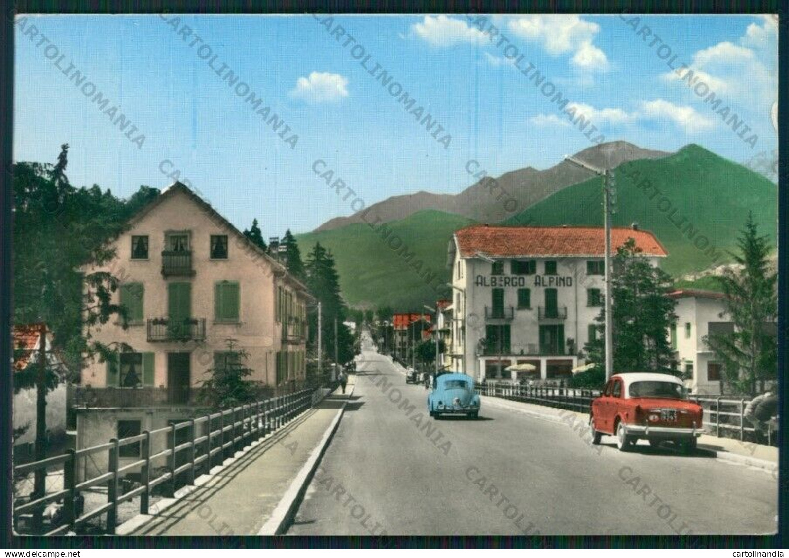 Verbania Malesco Auto PIEGHINE Foto FG Cartolina KV8912 - Verbania