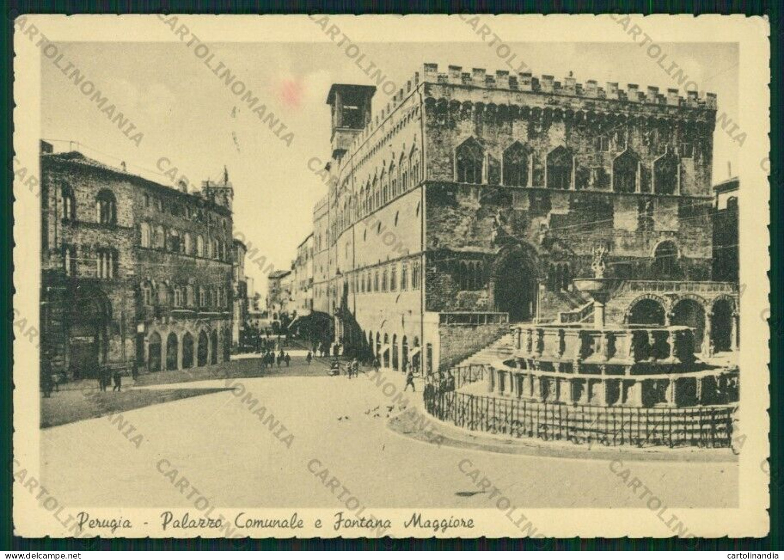 Perugia Città Comune FG Cartolina KV8955 - Perugia