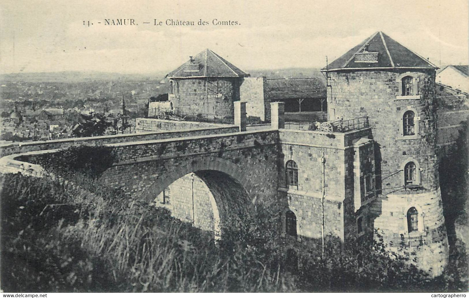 Belgium Cpa Namur Le Chateau Des Comtes - Namur