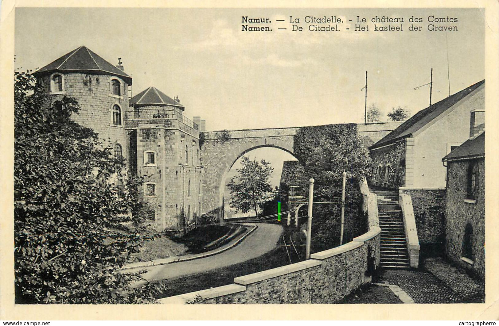 Belgium Cpa Namur La Citadelle Chateau Des Comtes - Namur