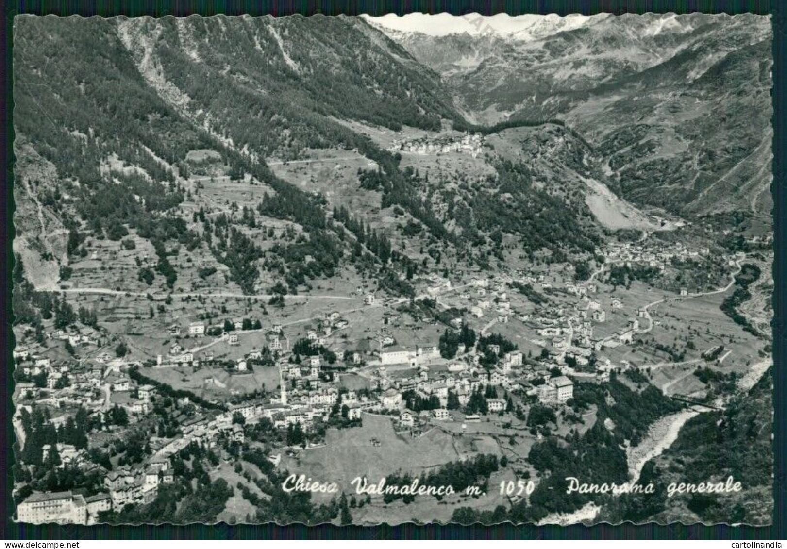 Sondrio Chiesa Valmalenco Foto FG Cartolina KV9184 - Sondrio