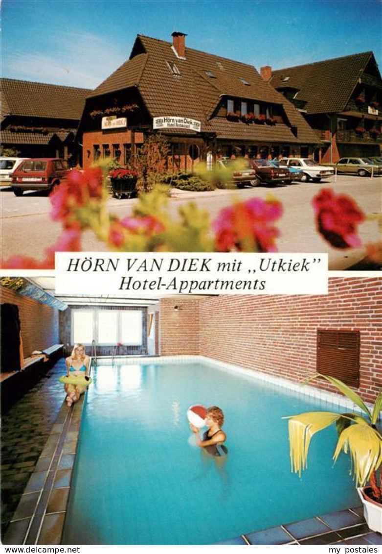 73930224 Bensersiel_Esens Hoern Van Diek Mit Utkiek Hotel Appartements Hallenbad - Esens