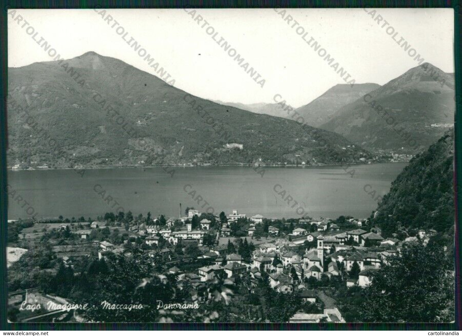 Varese Maccagno Lago Maggiore Foto FG Cartolina KV9299 - Varese