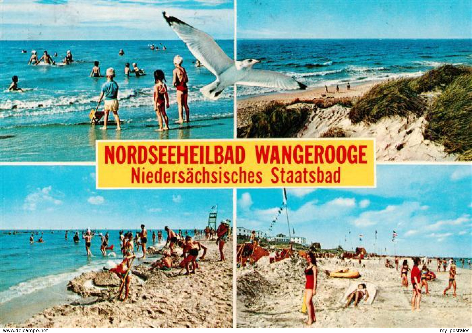 73930177 Wangerooge_Wangeroog_Nordseebad Badestrand Duenen - Wangerooge