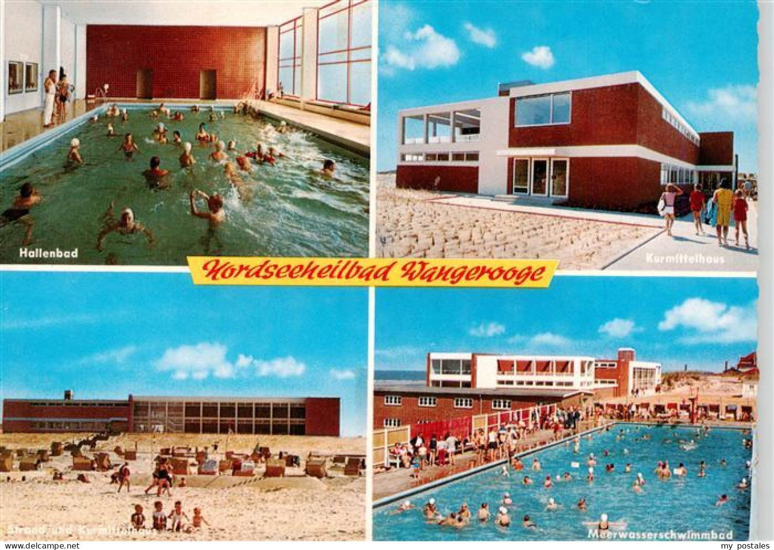 73930170 Wangerooge_Wangeroog_Nordseebad Hallenbad Kurmittelhaus Strand Meerwass - Wangerooge