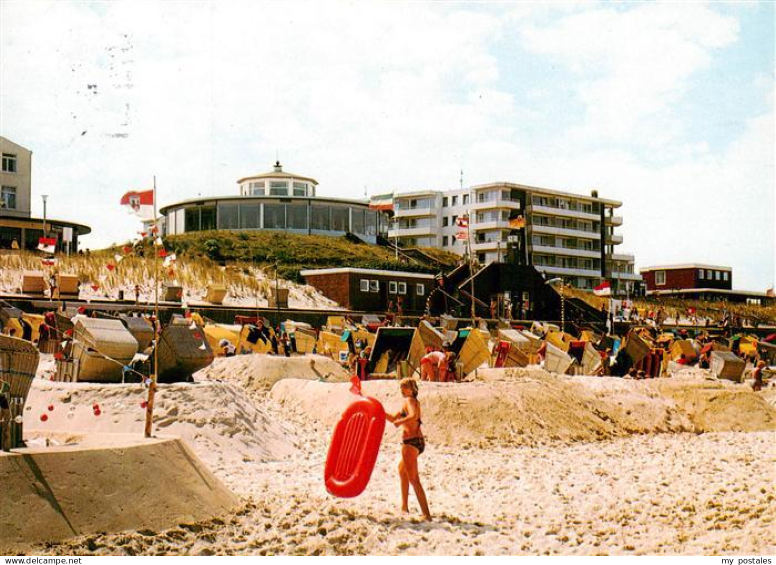 73930167 Wangerooge_Wangeroog_Nordseebad Strand Am Cafe Pudding - Wangerooge