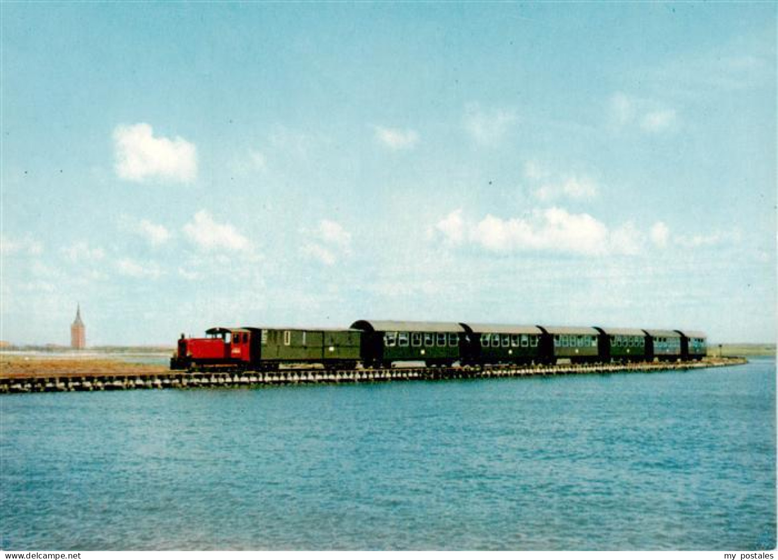 73930166 Wangerooge_Wangeroog_Nordseebad Inselbahn - Wangerooge