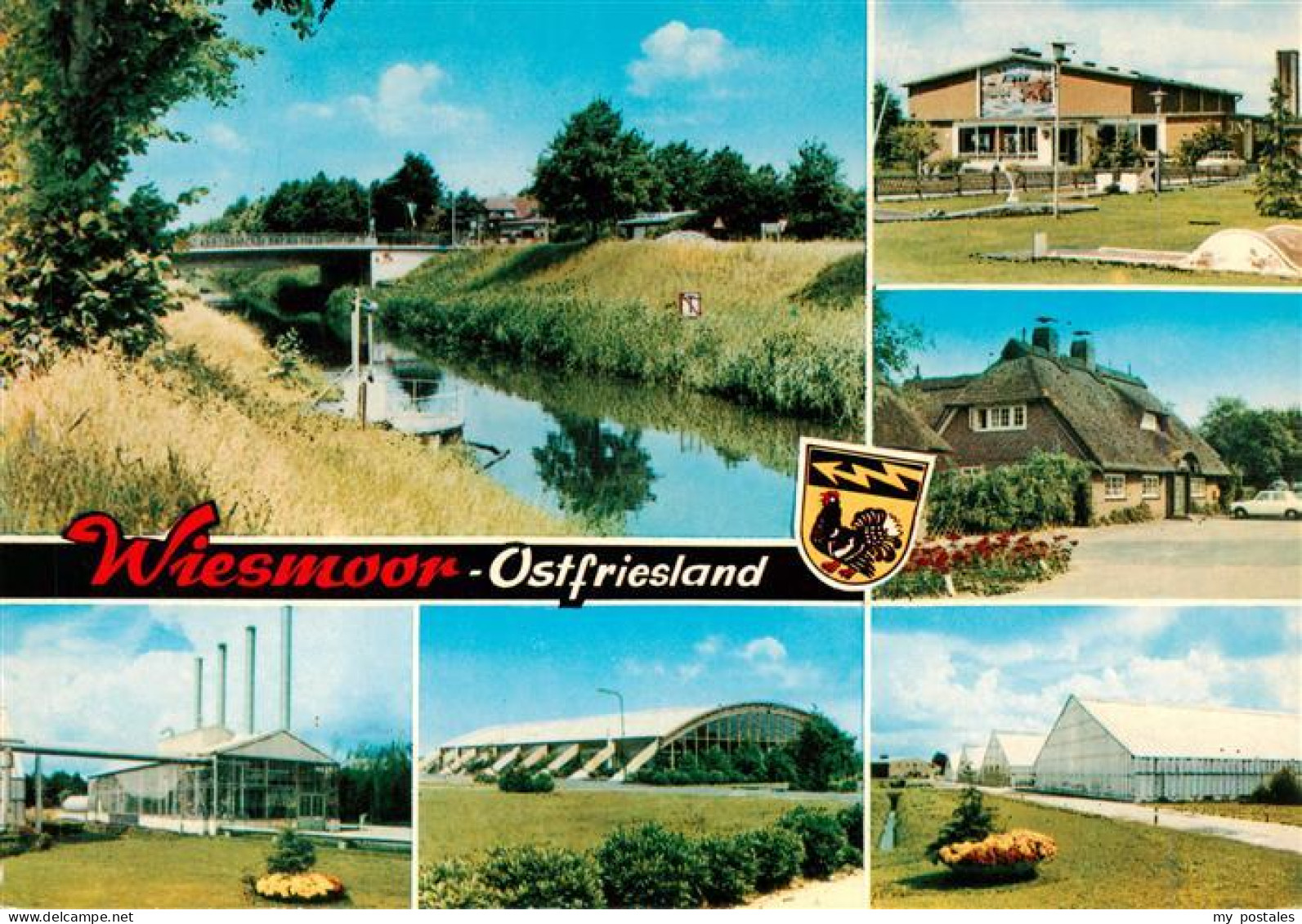 73930152 Wiesmoor Kanal Halle Minigolf Friesenhaus - Wiesmoor