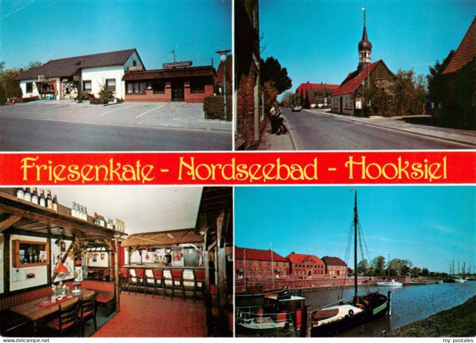 73930147 Hooksiel_Nordseebad Friesenate Kirche Gastraum Fischkutter - Wangerland