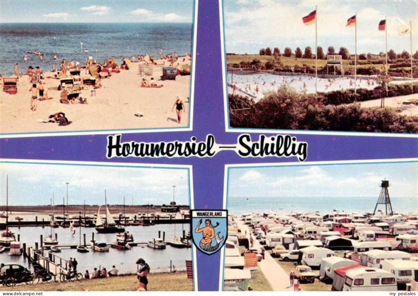 73930140 Schillig_Horumersiel_Nordseebad Strand Freibad Hafen Camping - Wangerland