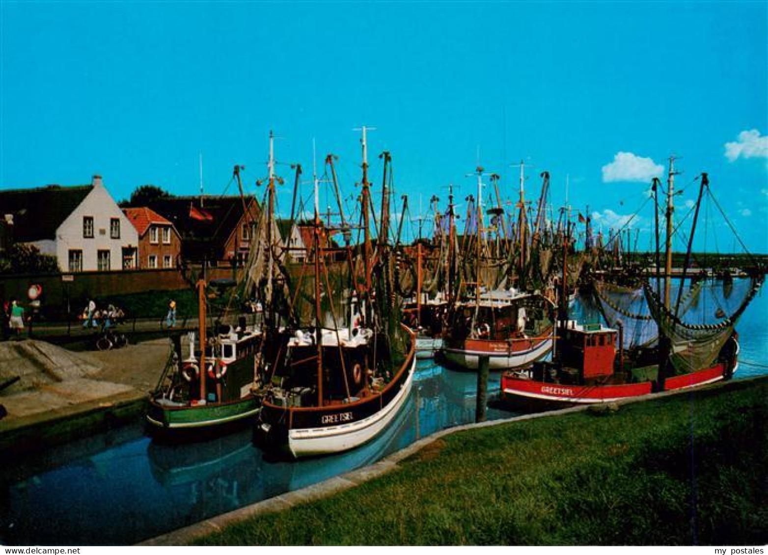 73930107 Greetsiel Fischerhafen - Krummhoern