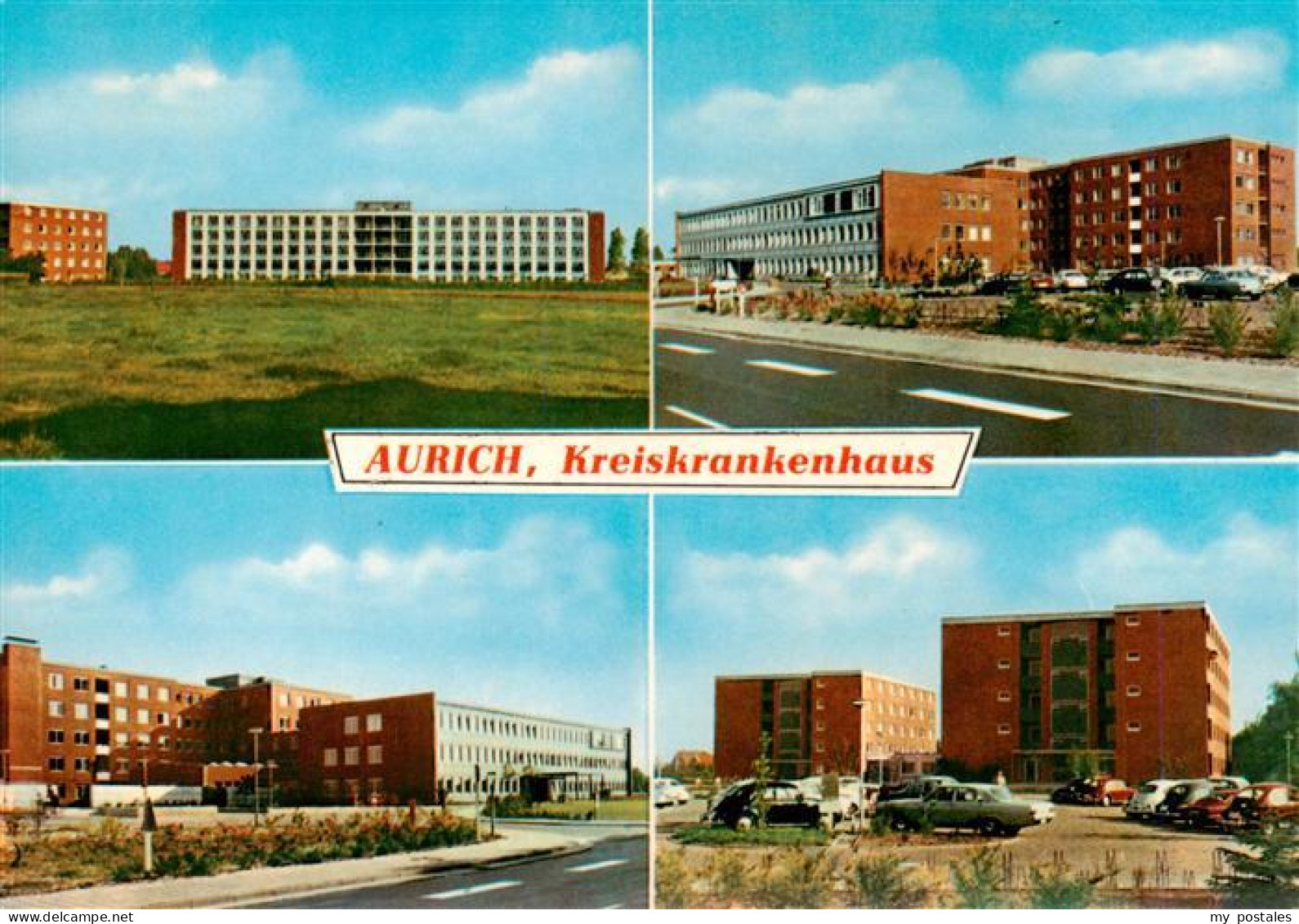 73930063 Aurich_Ostfriesland Kreiskrankenhaus Teilansichten - Aurich