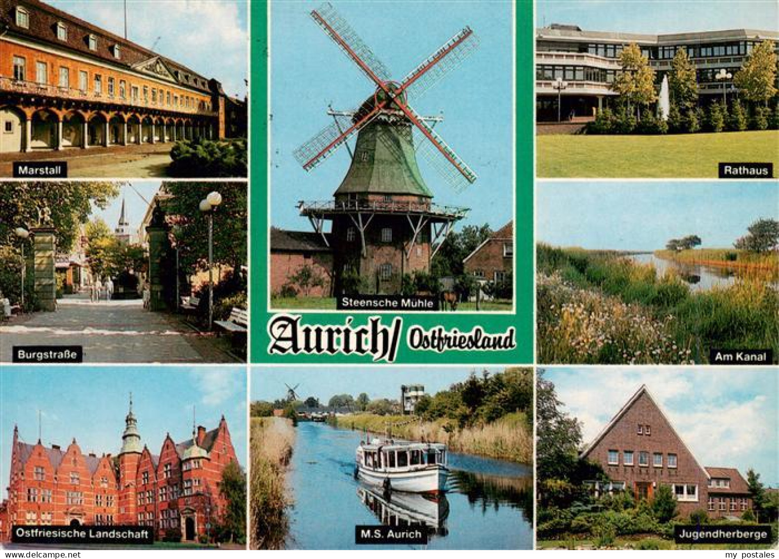 73930047 Aurich_Ostfriesland Marstall Burgstrasse Ostfriesische Landschaft Steen - Aurich