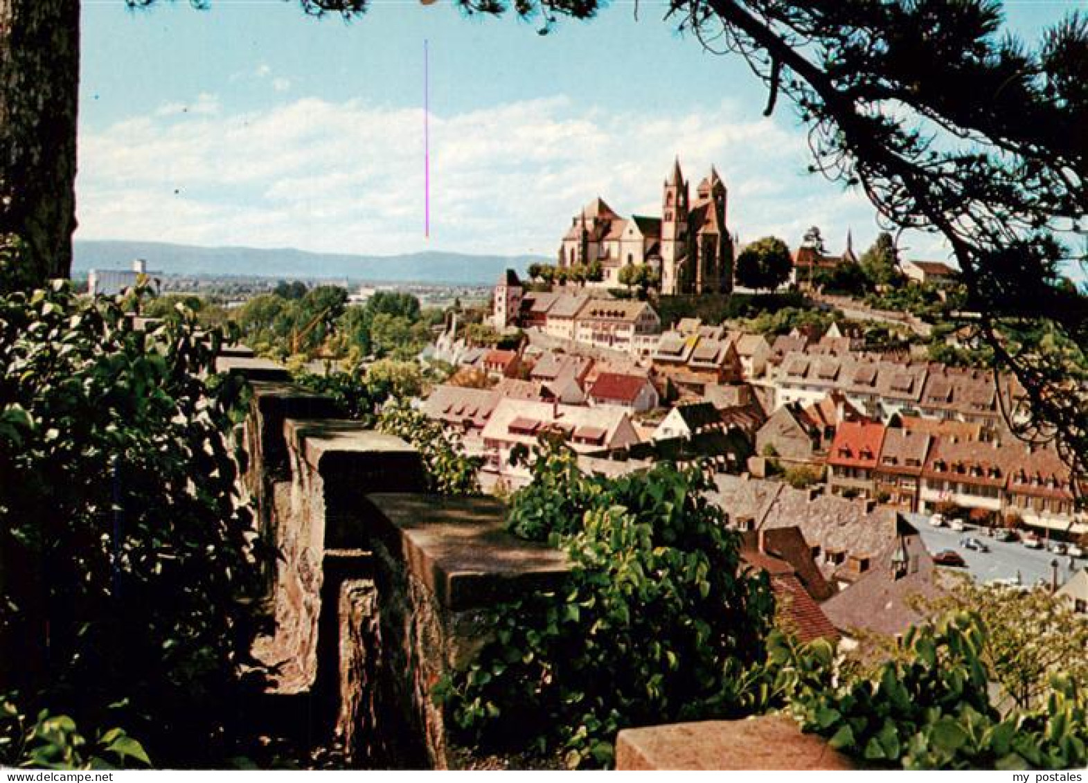 73930020 Breisach_Rhein Stadtpanorama Mit St. Stephansmuenster - Breisach