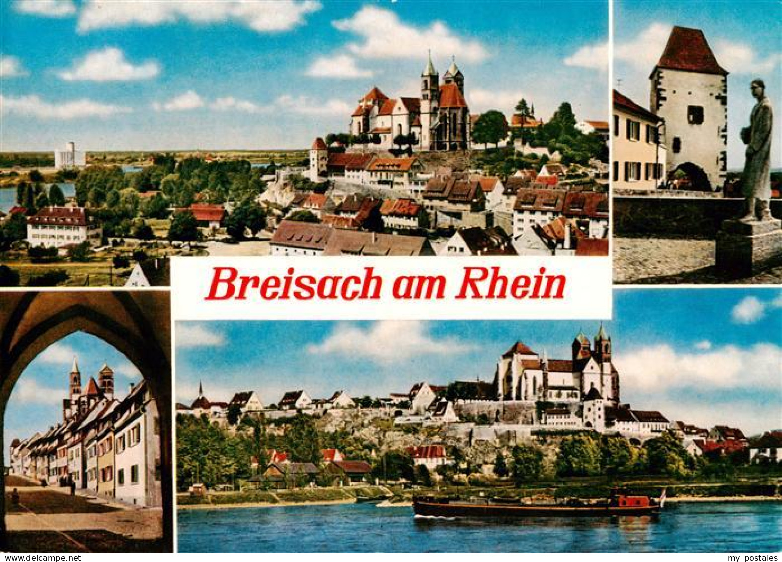 73930016 Breisach_Rhein Stadtpanorama Mit St. Stephansmuenster - Breisach