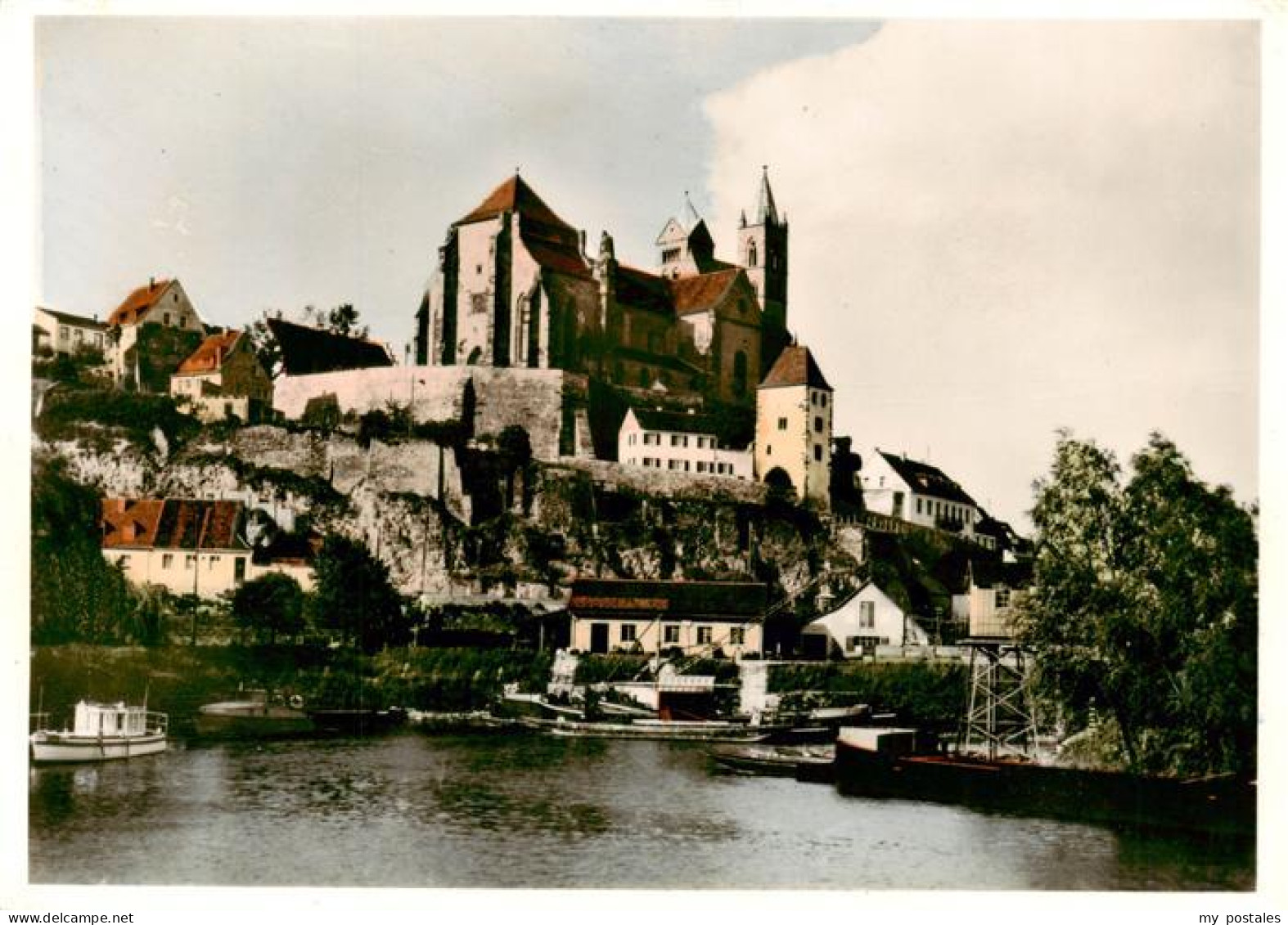 73929987 Breisach_Rhein Stephansmuenster Rheinpartie - Breisach