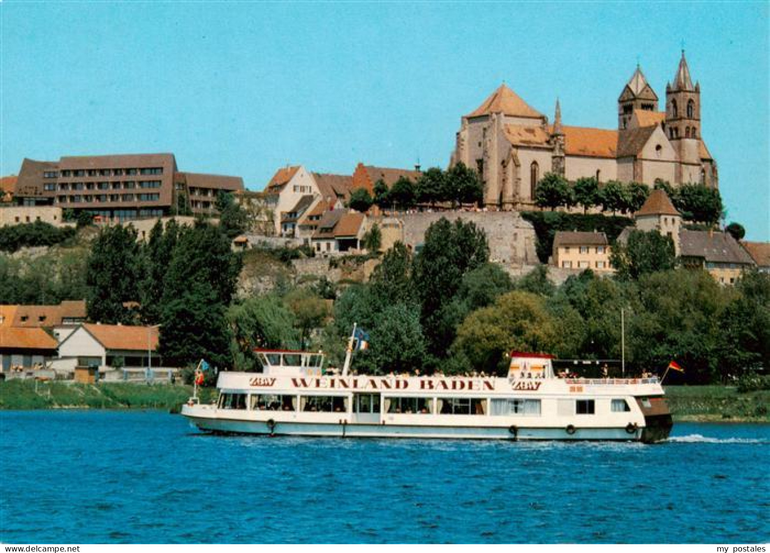 73929958 Breisach_Rhein Stephansmuenster MS Weinland Baden - Breisach