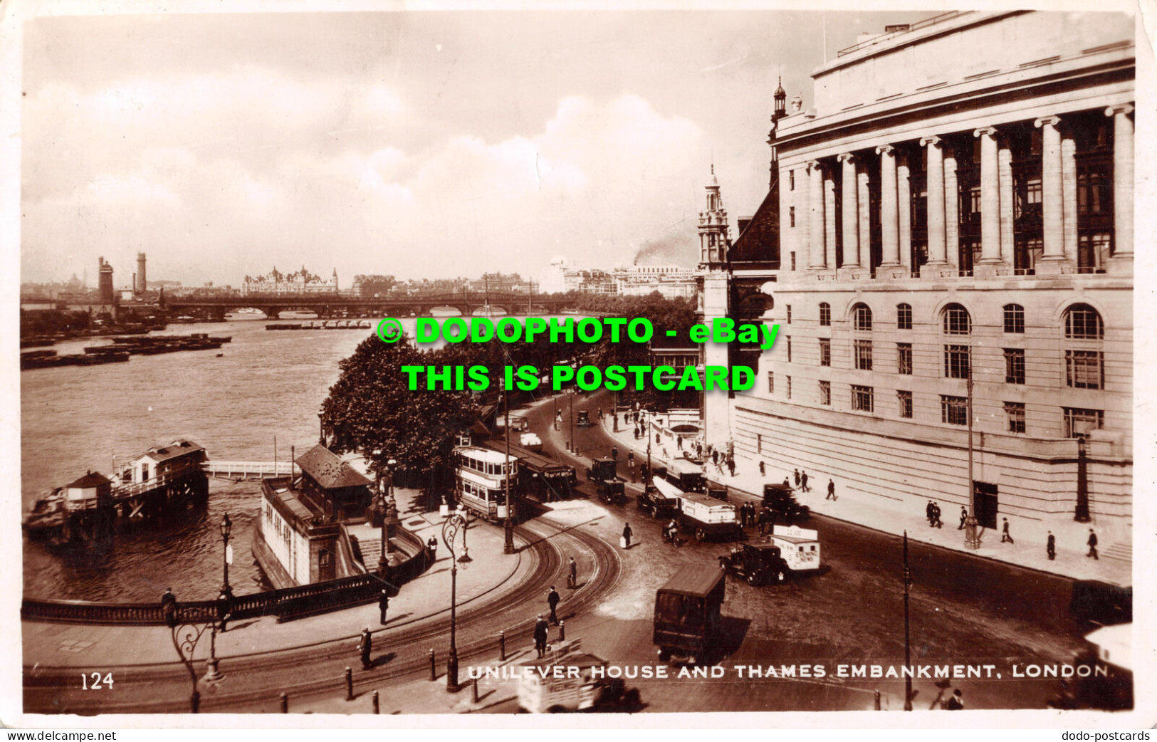 R485048 124. Unilever House And Thames Embankment. London. Excel Series. RP. 193 - Other & Unclassified