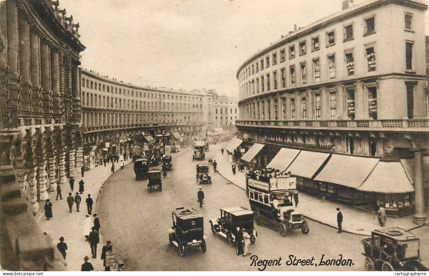 England London Regent Street Bus - Autres & Non Classés