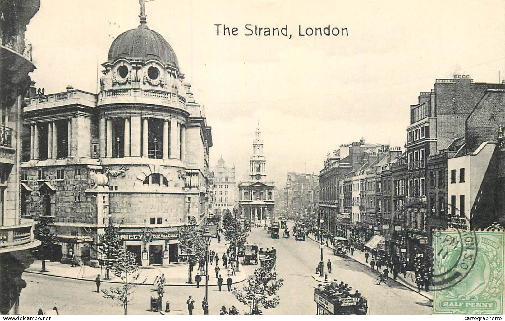 England London The Strand Bus - Buckingham Palace