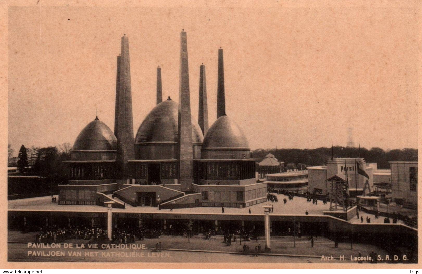 Brussel (Wereldtentoonstelling Van 1935) - Paviljoen Van Het Katholiek Leven - Weltausstellungen