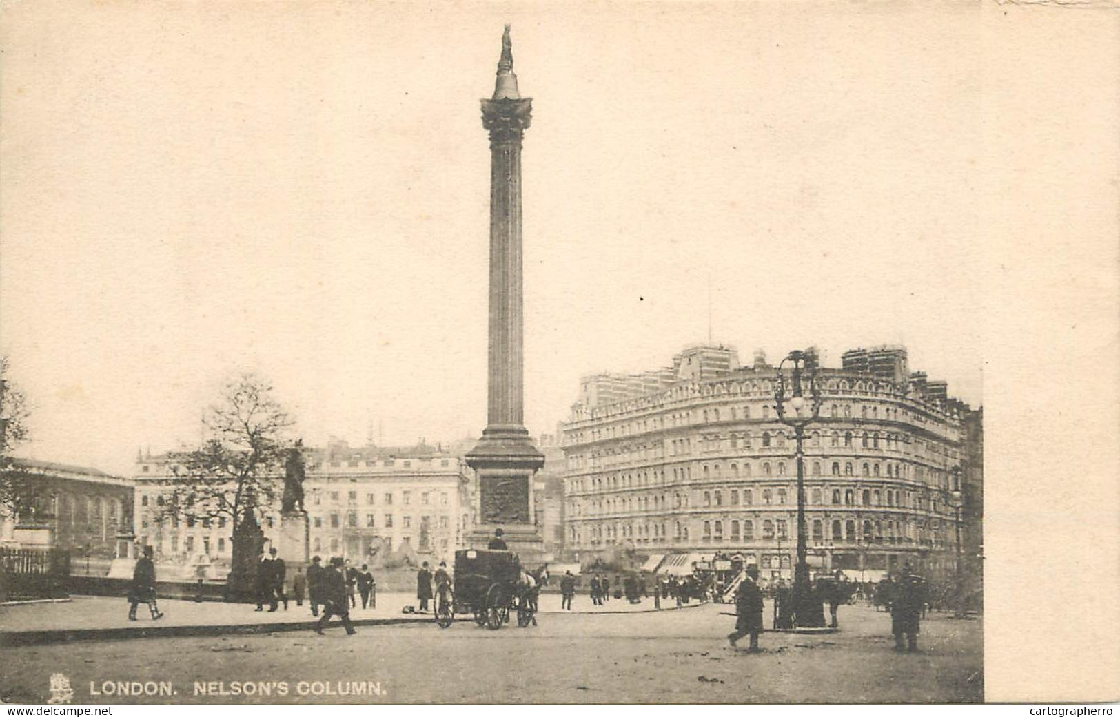 England London Trafalgar Square Nelson's Column - Trafalgar Square