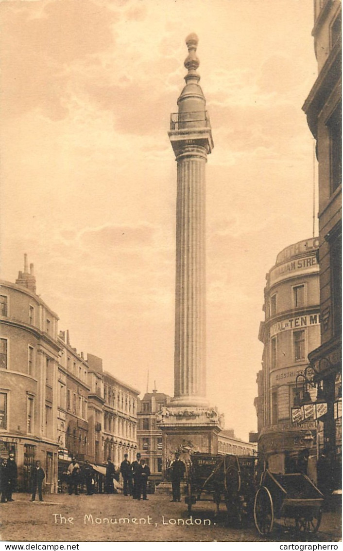 England London The Monument - Autres & Non Classés