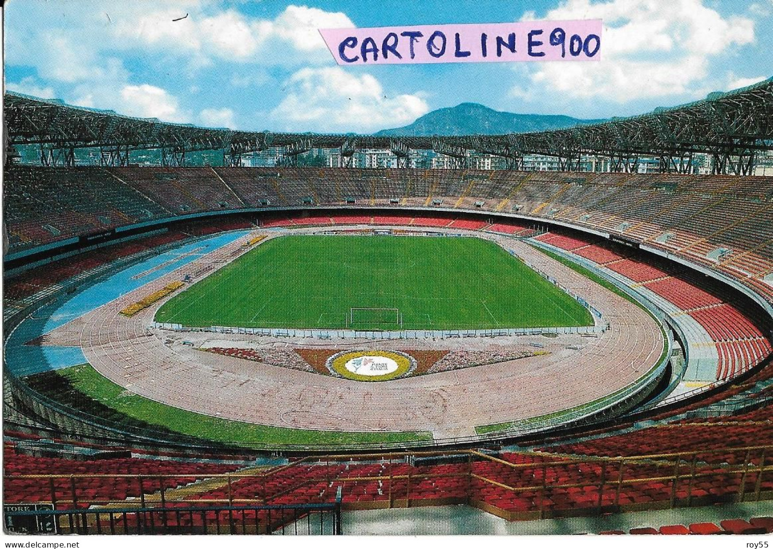 Stadium Estadio Stade Stadio Di Calcio Stadio San Paolo Napoli Campania Differente Veduta Dalla Curva Anni 70 - Calcio