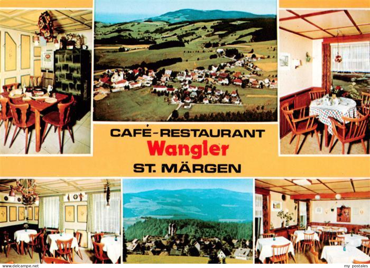 73929817 St_Maergen Cafe Restaurant Wangler Gaststuben Panorama Wallfahrtskirche - Autres & Non Classés