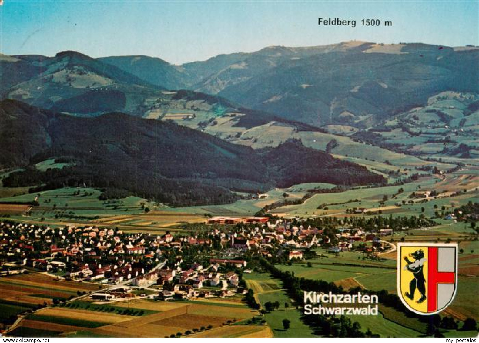 73929619 Kirchzarten Fliegeraufnahme Mit Feldberg - Kirchzarten