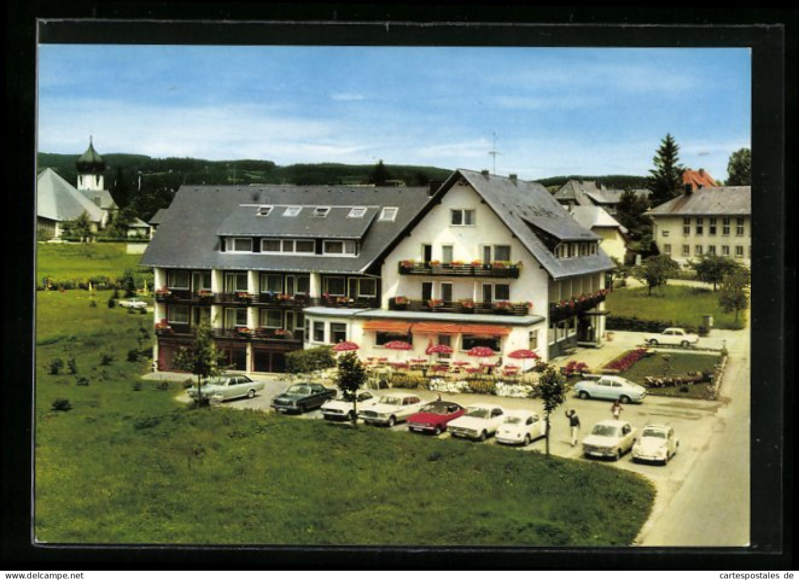 AK Hinterzarten /Schwarzwald, Hotel Thomahof  - Hinterzarten