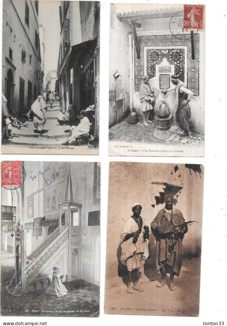 ALGER - ALGERIE -  LOT De 12 CPA De La Ville    - TOUL 6 - - 5 - 99 Postales