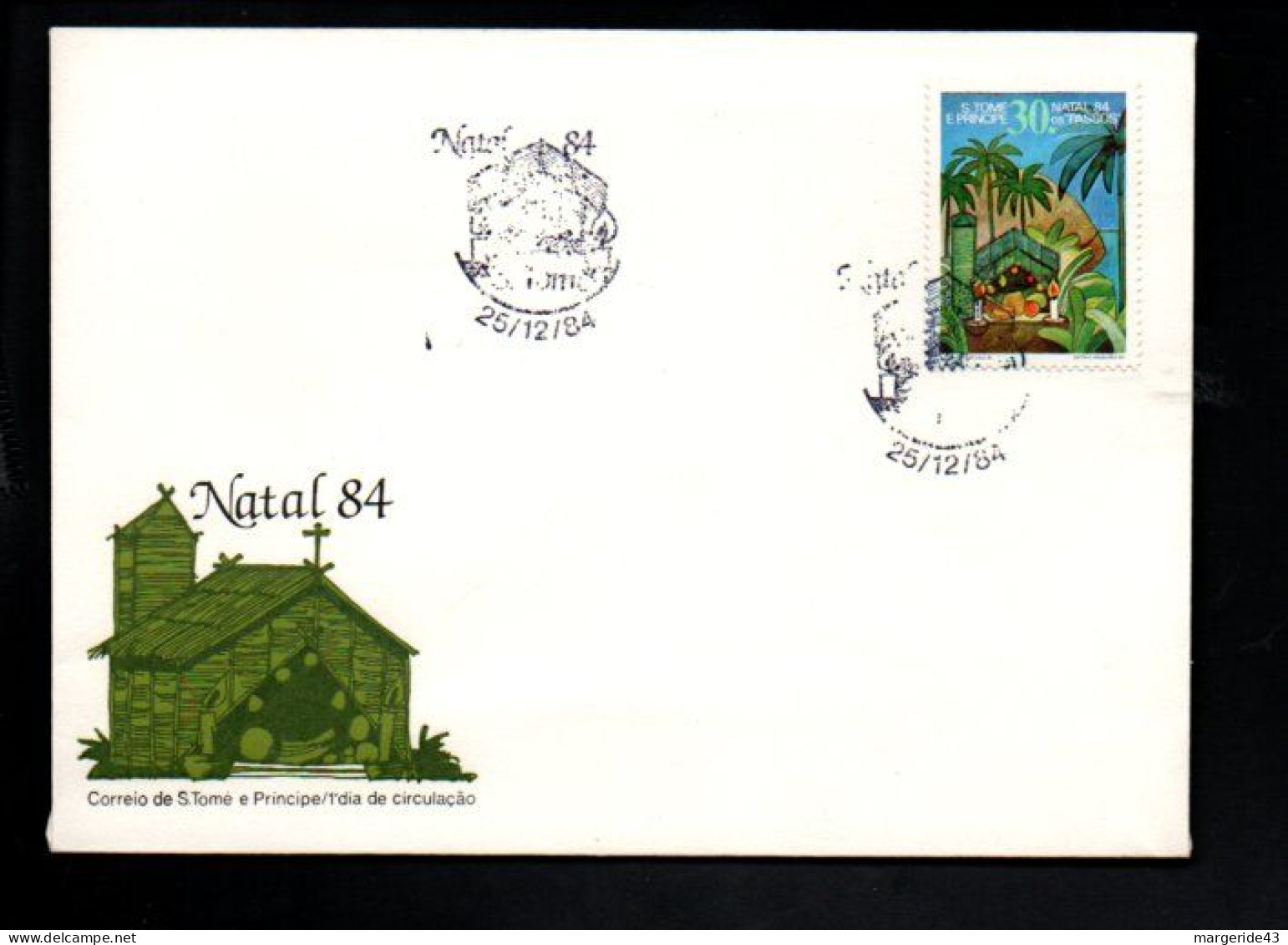 SAO TOME FDC 1984  NOEL - São Tomé Und Príncipe