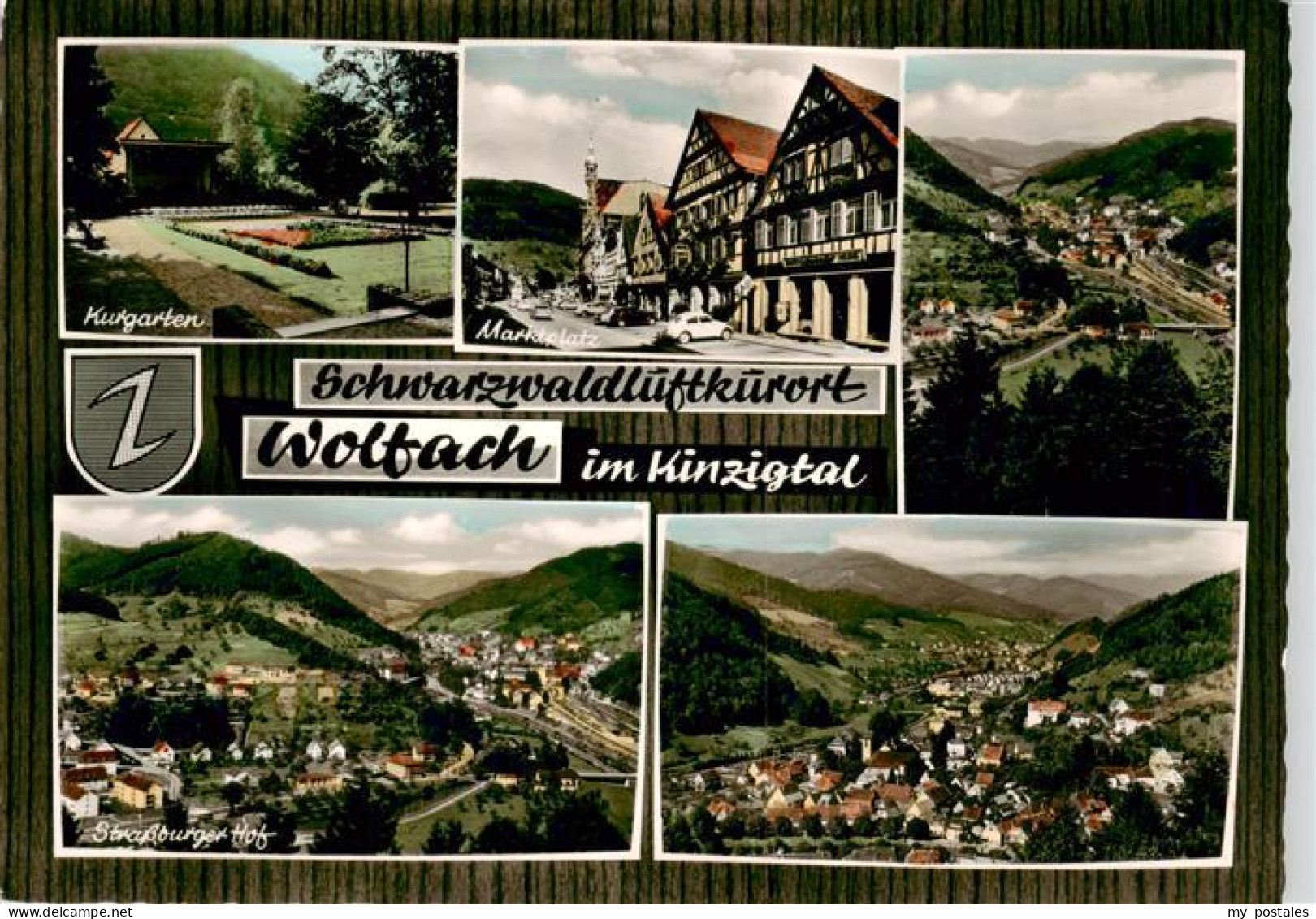 73930833 Wolfach_Schwarzwald Kurgarten Marktplatz Strassburger Hof Panorama - Wolfach