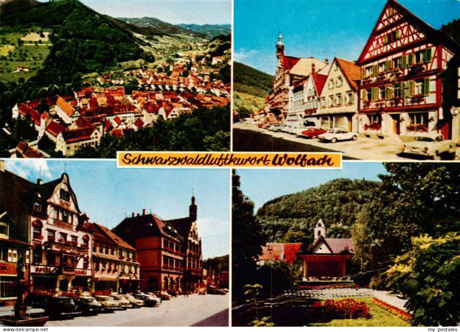 73930827 Wolfach_Schwarzwald Panorama Ortspartien Park - Wolfach