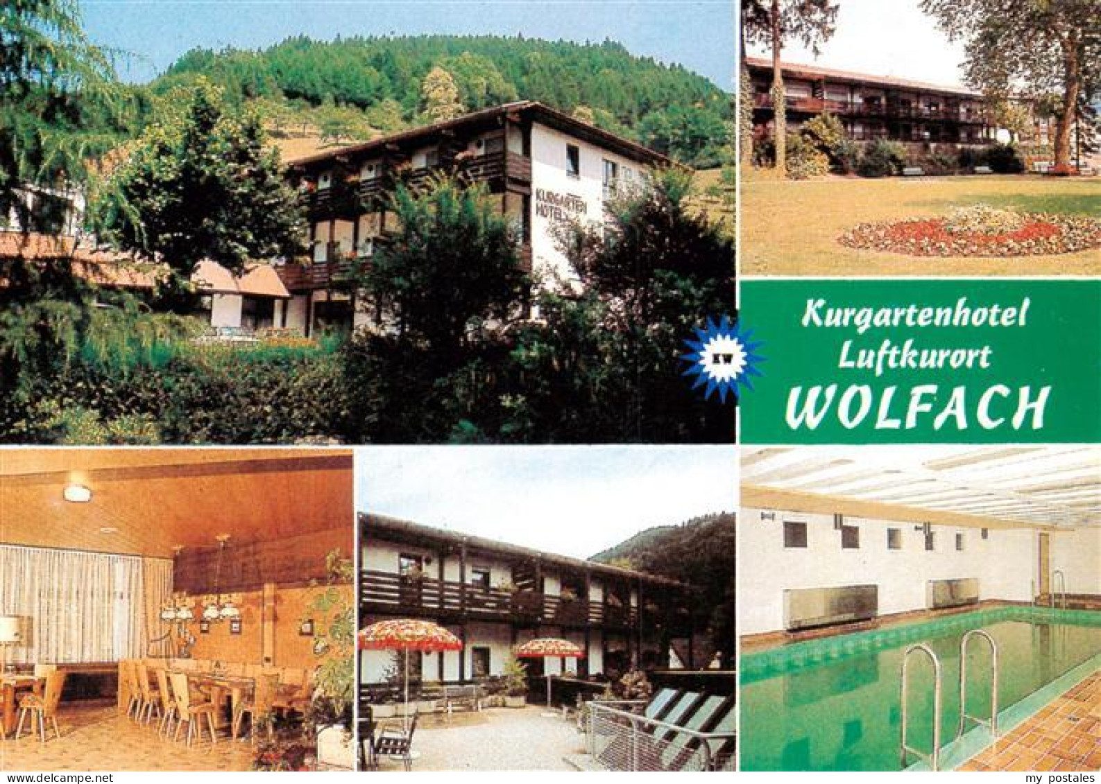 73930823 Wolfach_Schwarzwald Kurgarten Hotel Park Gastraum Hallenbad - Wolfach