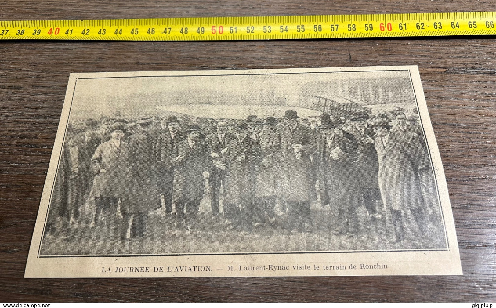 1930 GHI15 JOURNEE DE L'AVIATION. - M. Laurent-Eynac Visite Le Terrain De Ronchin - Collezioni