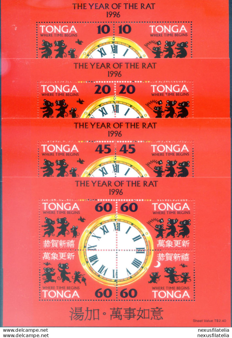 Nuovo Anno Del Topo 1996. - Tonga (1970-...)