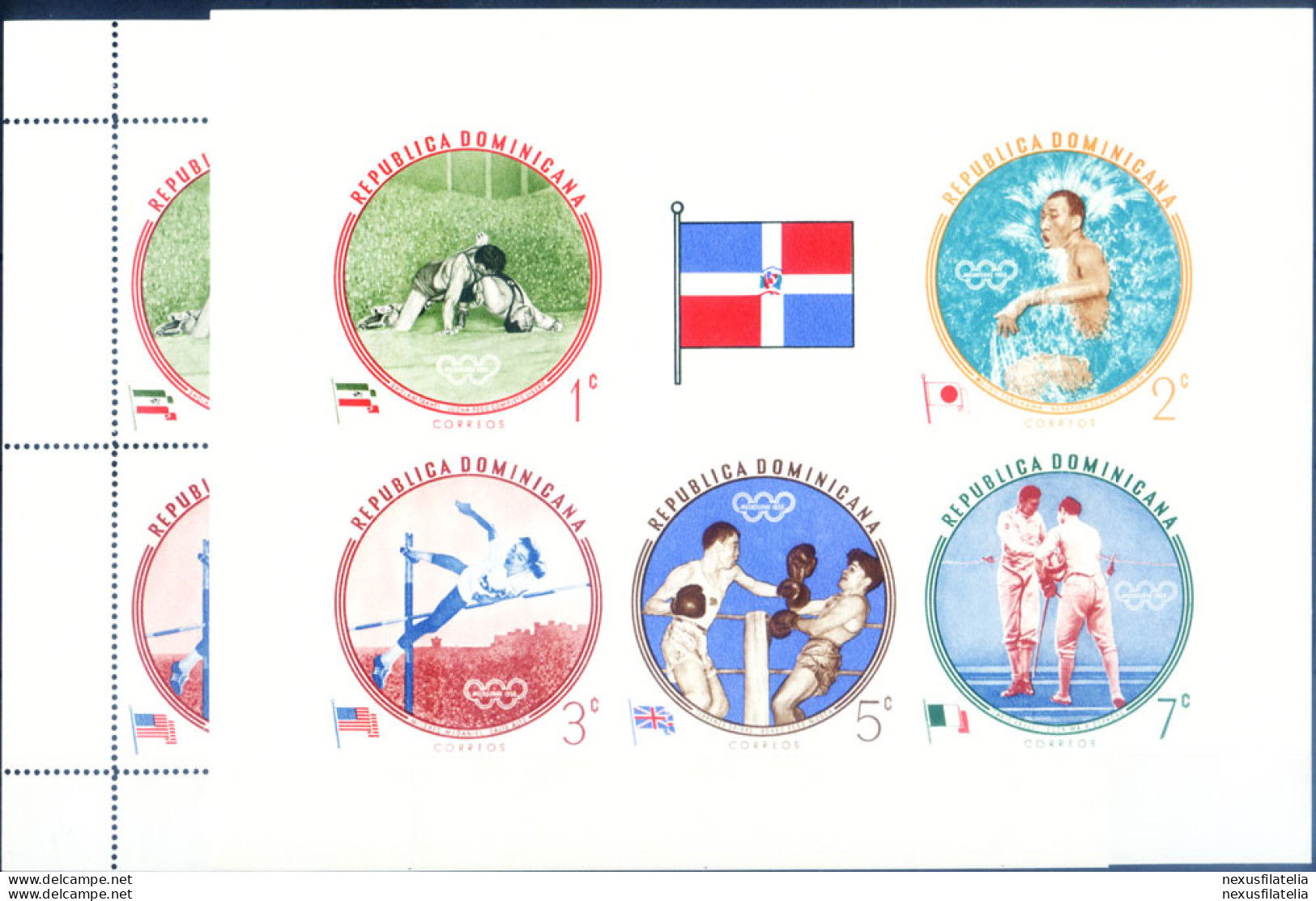 Sport. Olimpiadi Roma 1960. - República Dominicana