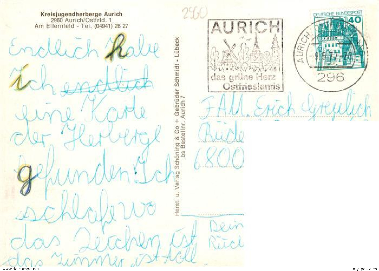 73930701 Aurich_Ostfriesland Kreisjugendherberge Gastraeume - Aurich