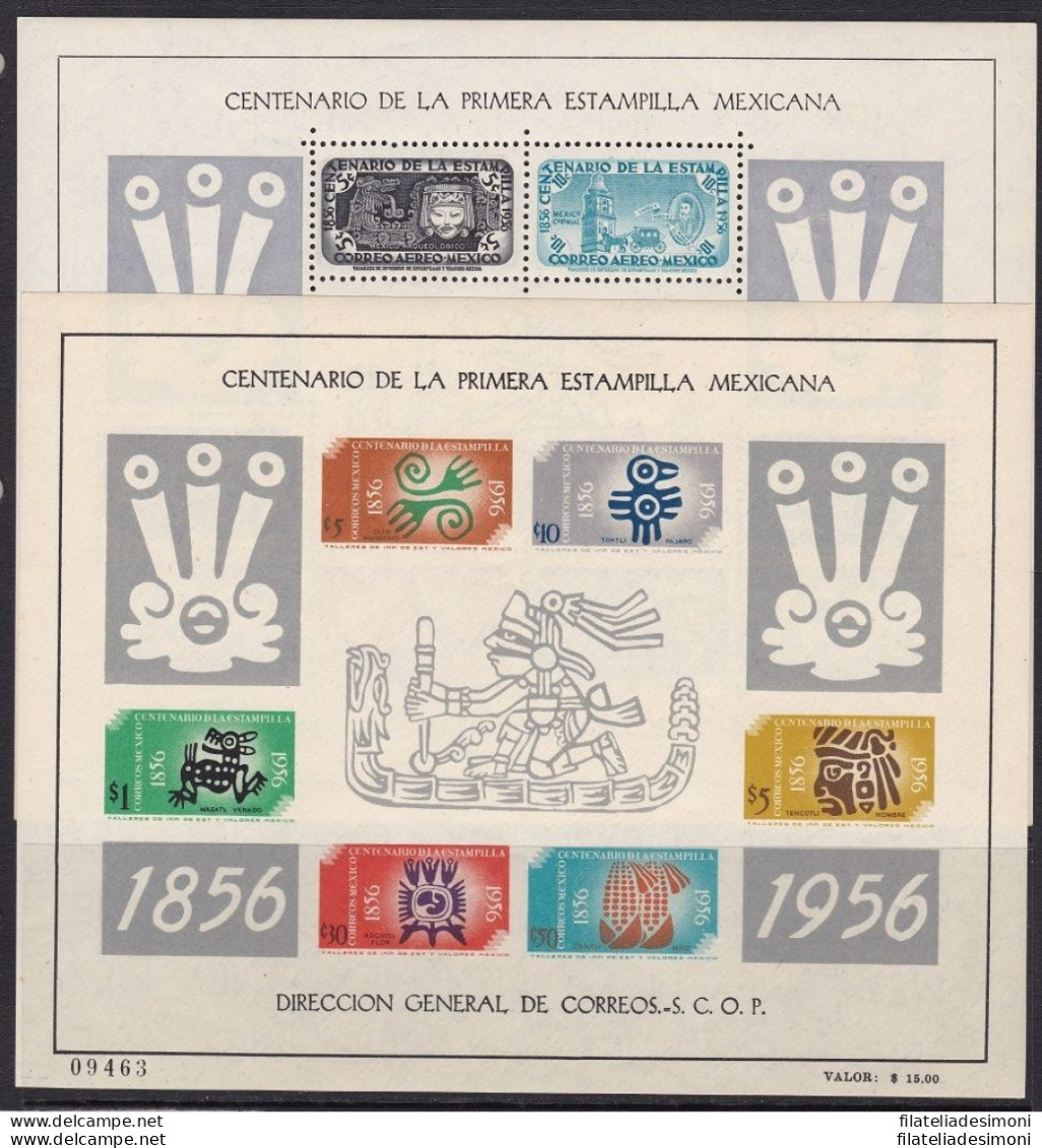 1956 MESSICO , YT BF 1 ND MLH/*  BF 2 MNH/** - America (Other)