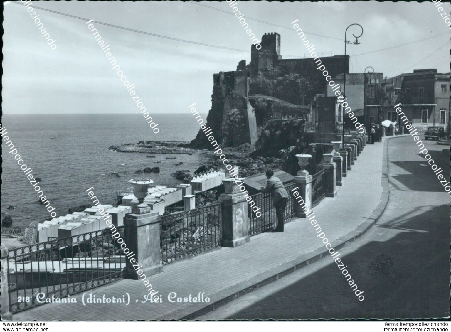 Bm609 Cartolina Catania Dintorni Aci Castello - Catania